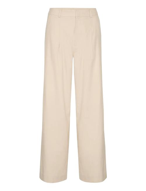 Elarahgz Linen Hw Pants Gestuz Cream