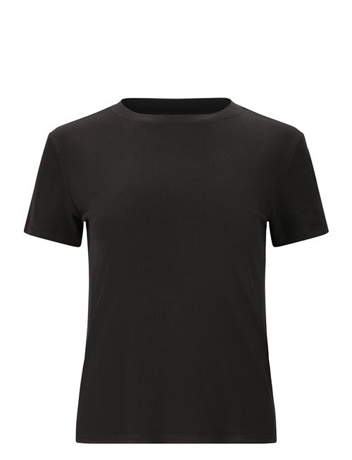 Tinashe W Rib S/S Tee Athlecia Black