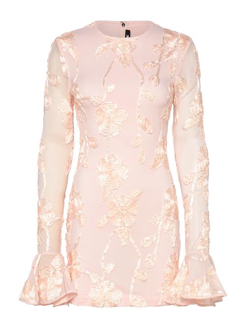 Flower Mesh Mini Dress ROTATE Birger Christensen Pink
