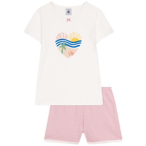 Petit Bateau Pyjamas I Bomuld Marshmallow Charme | Hvid | 3 years
