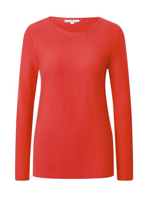 TOM TAILOR Pullover  rød