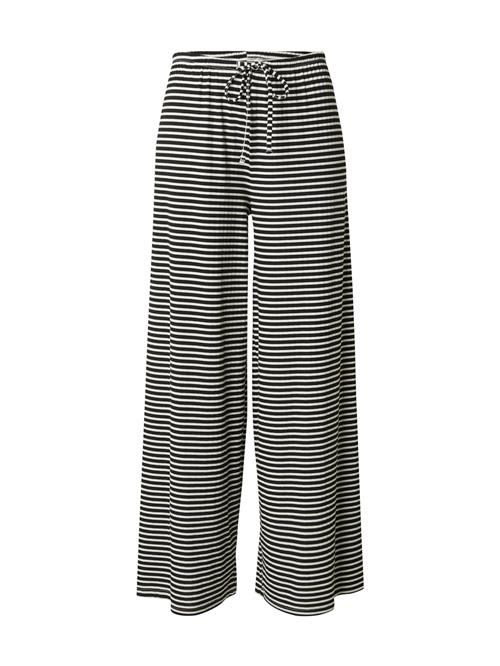 Gina Tricot Bukser  sort / hvid