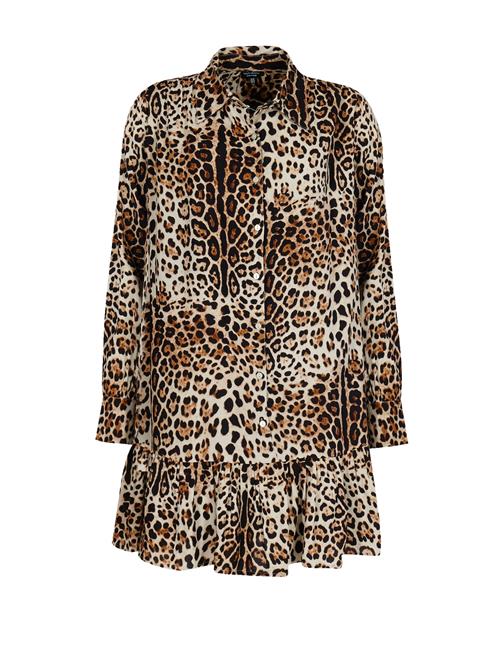 South Beach Blusekjole  beige / brun / sort