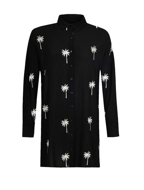 South Beach Bluse  sort / hvid
