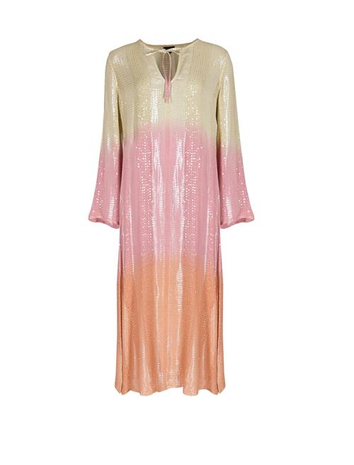 South Beach Festkjole  beige / lyseorange / lyserød