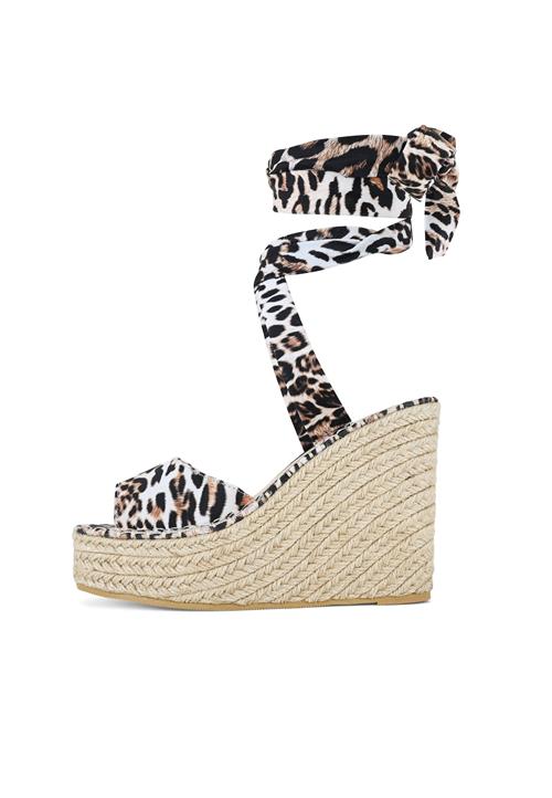 South Beach Sandaler med rem  camel / brun / hvid