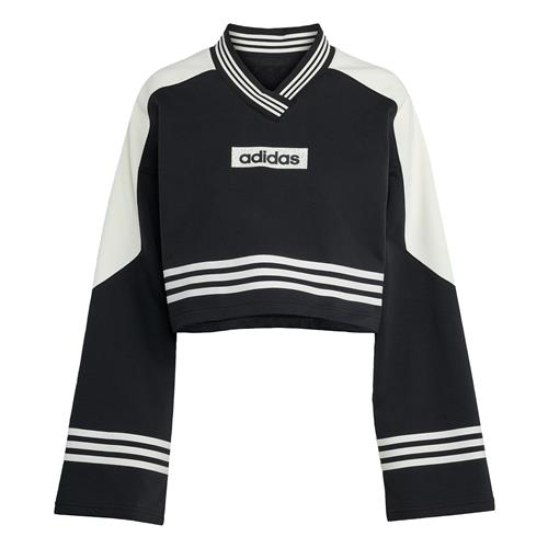 ADIDAS ORIGINALS Sweatshirt 'Blocking Crewneck'  sort / hvid