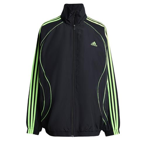 ADIDAS ORIGINALS Overgangsjakke 'Teamgeist Adicolor'  neongrøn / sort