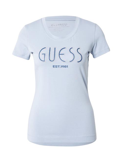 GUESS Shirts  dueblå / sort / transparent