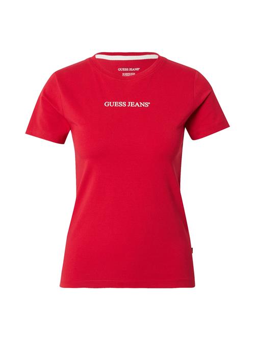GUESS JEANS Shirts  rød / hvid