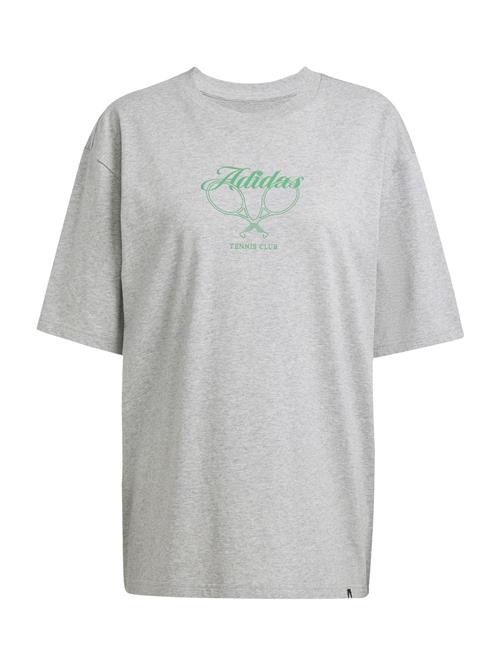 ADIDAS SPORTSWEAR Funktionsbluse  grå / grøn