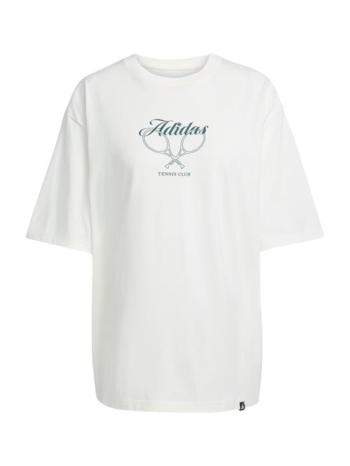 ADIDAS SPORTSWEAR Funktionsbluse  grøn / hvid