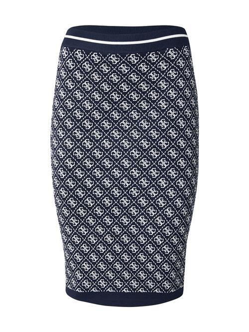 GUESS Nederdel 'LISE'  navy / hvid