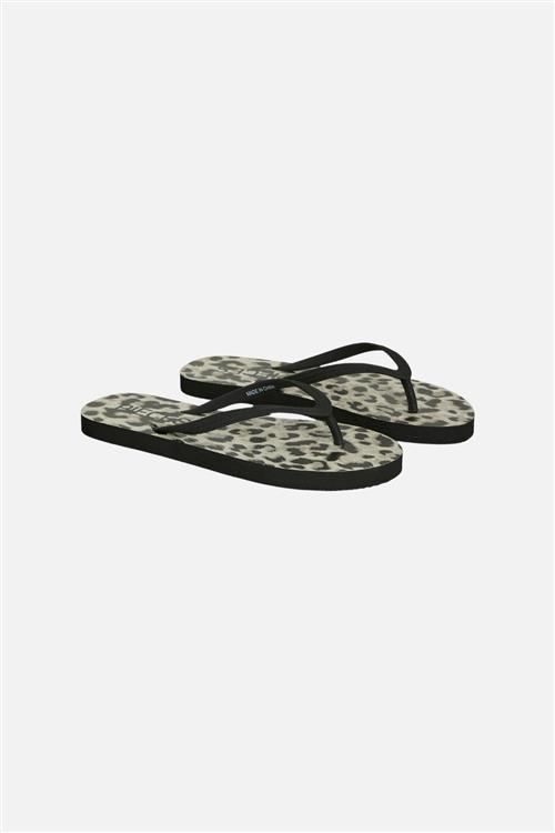 Sommer Print Flip Flop - Sort Leo - 39 - PIECES