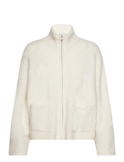 Tine Fluffy Cardigan HOLZWEILER White