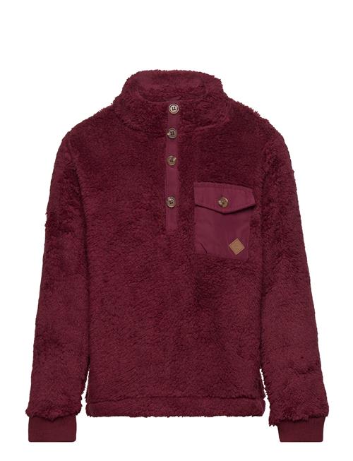 Se Sten Fleece Jacket Ebbe Kids Red ved Booztlet