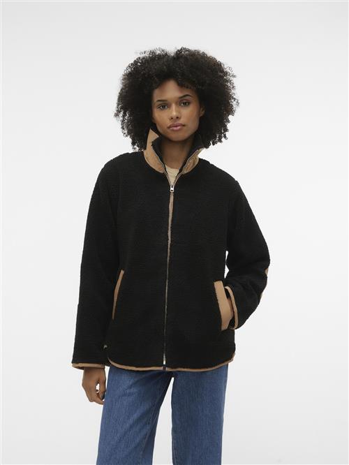 VERO MODA Overgangsjakke 'LUNE'  beige / sort