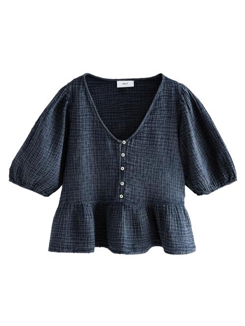 Next Bluse 'Puffärmel'  blå
