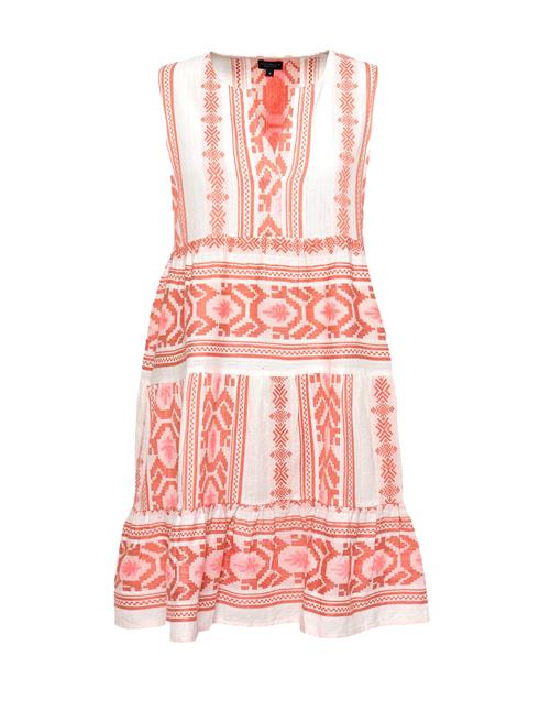 South Beach Kjole  pink / hvid