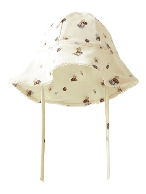 NAME IT Hat  brun / hvid