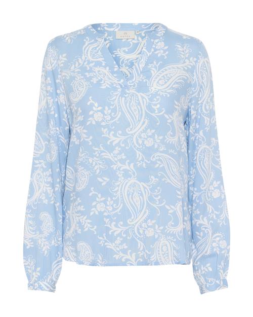 Kaffe Bluse 'KABeathe'  himmelblå / offwhite