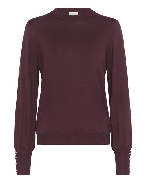 Kaffe Pullover 'KALizza'  choko