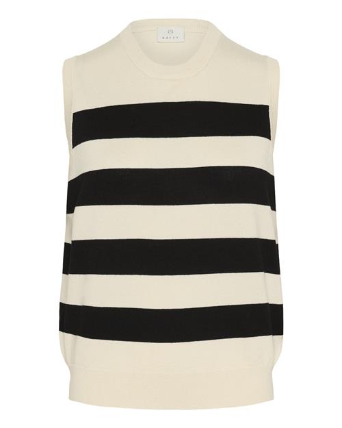 Kaffe Pullover 'KALizza'  sort / hvid