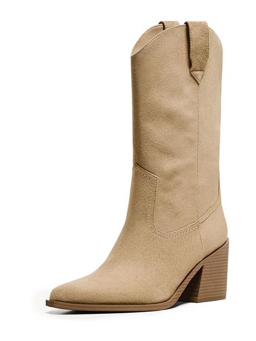 Bershka Comwboystøvler  beige