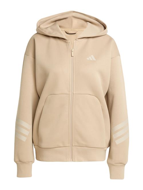 ADIDAS SPORTSWEAR Sweatjakke 'Future Icons'  beige / hvid
