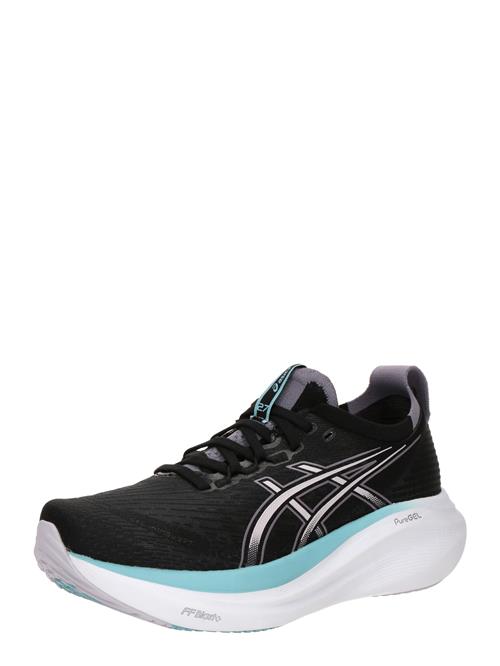 ASICS Løbesko 'GEL-NIMBUS 27'  grå / sort / hvid