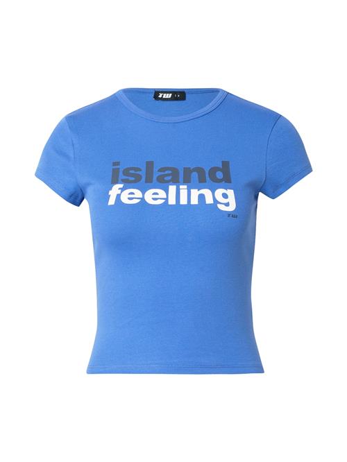 Tally Weijl Shirts  natblå / royalblå / hvid