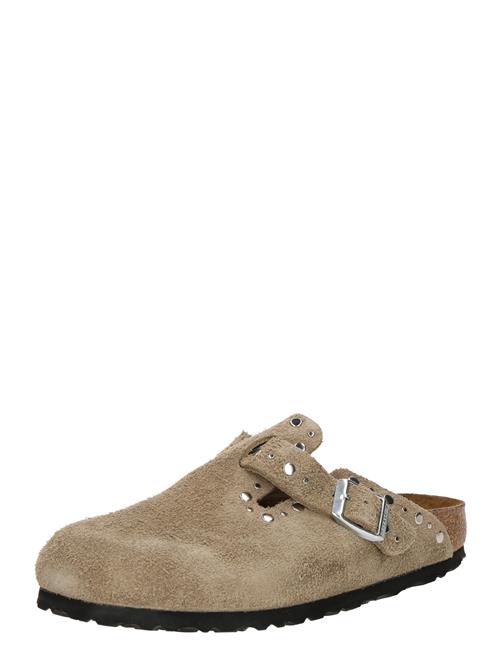 BIRKENSTOCK Træsko 'Boston Rivet'  sand