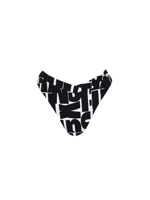 OLYMPIA Bikinitrusse  sort / hvid