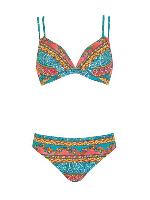 OLYMPIA Bikini  azur / gul / kirsebærsrød / hvid