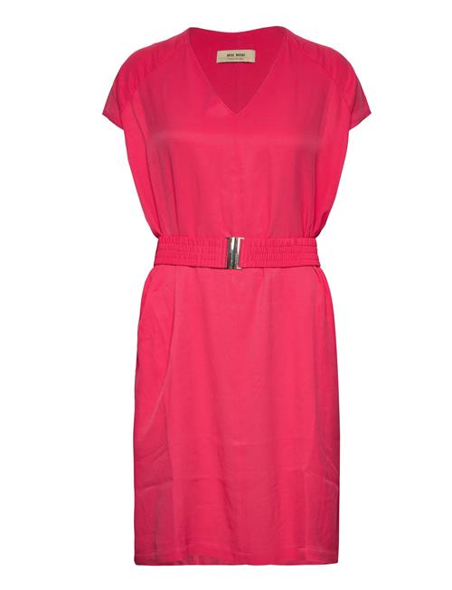 Ridley Twill Viscose Dress MOS MOSH Pink