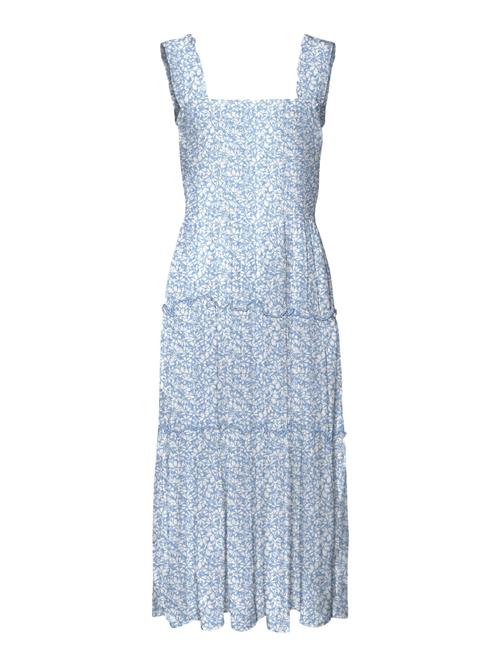 VERO MODA Sommerkjole 'MENNY'  blå / hvid