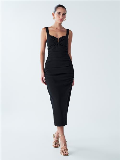 BWLDR Festkjole 'Brookes' 'BROOKES MIDI DRESS'  sort
