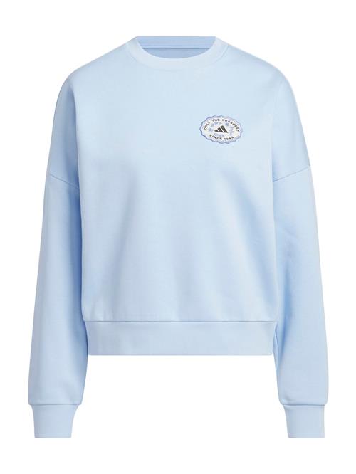 ADIDAS SPORTSWEAR Sportsweatshirt 'FARMMKT'  lyseblå / brun / sort / hvid