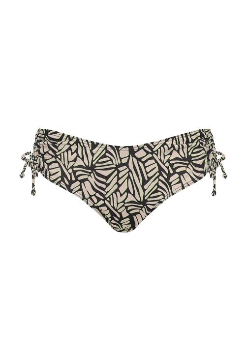 OLYMPIA Bikinitrusse  beige / lysegrøn / sort