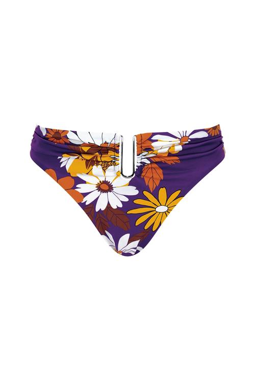 OLYMPIA Bikinitrusse 'Mix&Match'  mørkegul / aubergine / cranberry / hvid