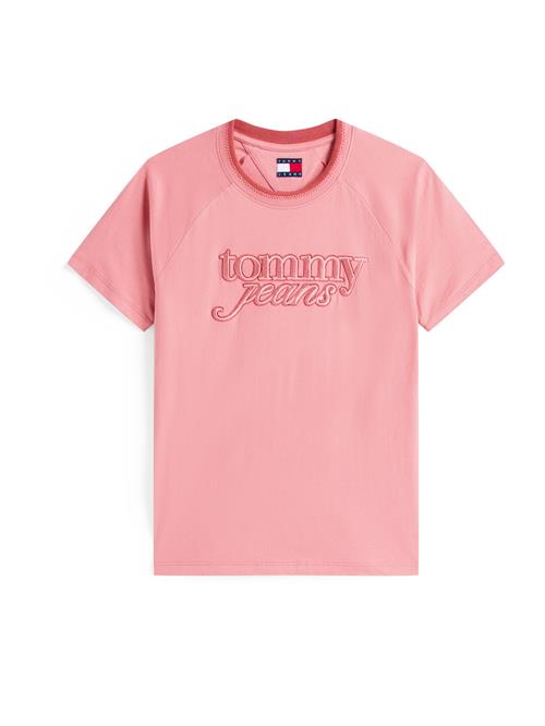 Se Tommy Jeans Shirts  lyserød / cranberry ved About You