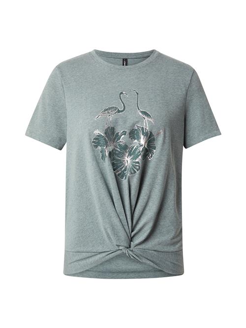 ONLY Shirts 'ONLCARRIE'  gran / mørkegrøn / hvid