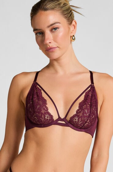 Hunkemöller Ikke-formstøbt bøjle-bh Cinnamon Rød