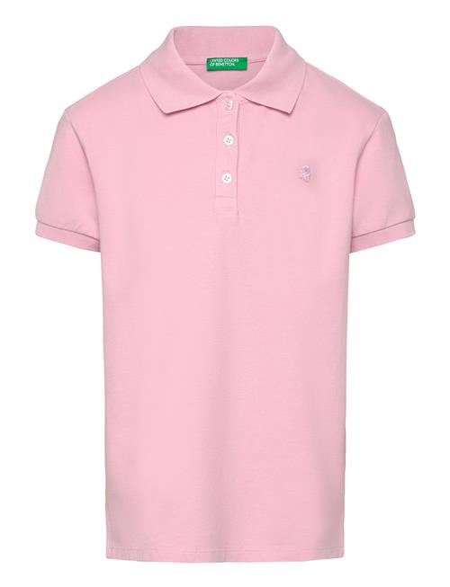 H/S Polo Shirt United Colors Of Benetton Pink