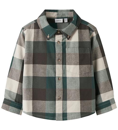 Name It Overshirt - NmmLarry - Turkish Coffee