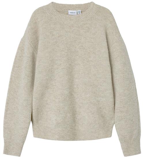 Name It Bluse - Strik - NkfDiana - Humus