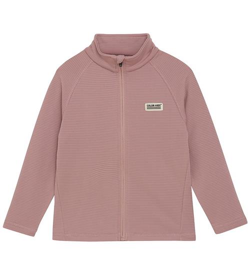 Color Kids Jakke m. Fleece - Stretch - Woodrose