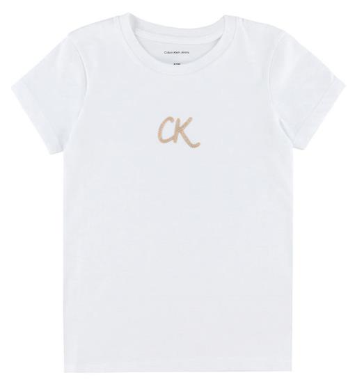 Calvin Klein T-Shirt - Glitter - Bright White