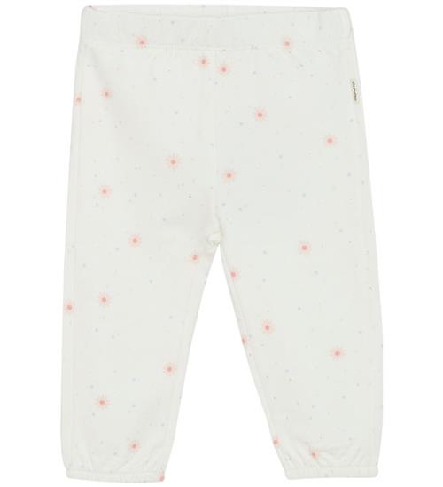 Minymo Sweatpants - Viskose/Bomuld - Marshmallow White