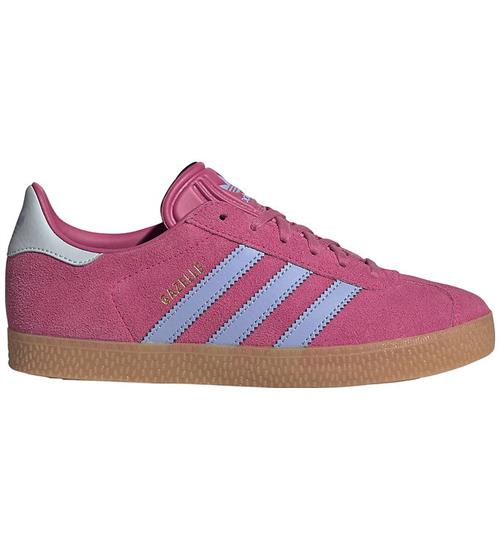 adidas Originals Sko - Gazelle J - Shopnk/Bluspa/Halblu